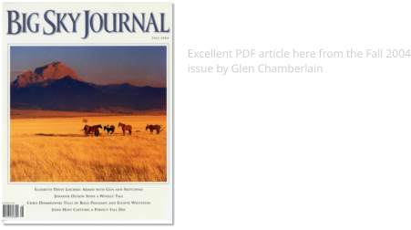 Excellent PDF article here from the Fall 2004 issue by Glen Chamberlain